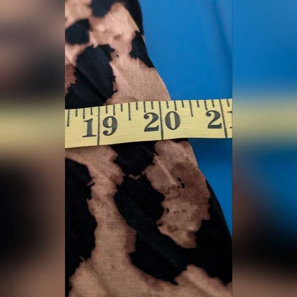 Nasty Gal High Collar Leopard Print Mini Dress  0 - Picture 9 of 9